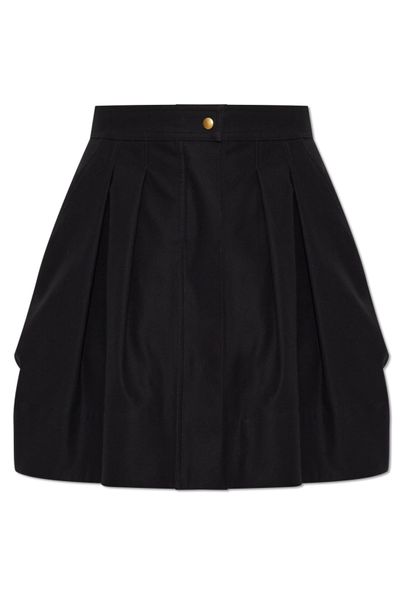 Max Mara Cafila Pleated Mini Skirt