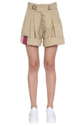 Dsquared2 High-Rise Wide Leg Shorts