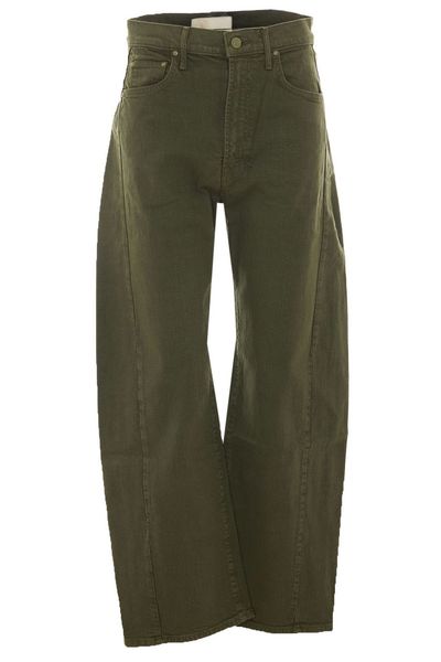Mother The Half Pipe Flood High Waist Jeans