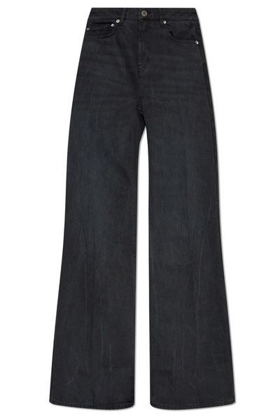 AMI Paris Wide-Leg Jeans