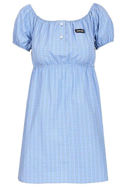 Miu Miu Checked Mini Dress