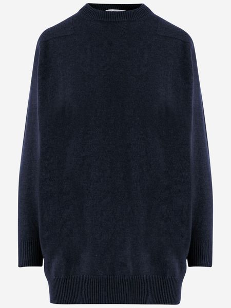 Jil Sander Relaxed Crew-Neck Knitted Sweater