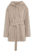 Herno Belted Hooded Coat