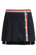 Thom Browne Pleated Thigh-Length Mini Skirt