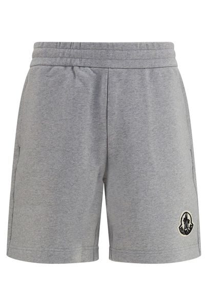 Moncler Logo Patch Sweat Shorts