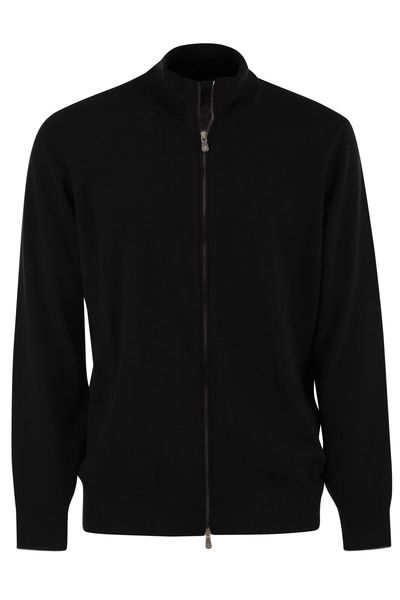 Brunello Cucinelli Zipped Knit Cardigan
