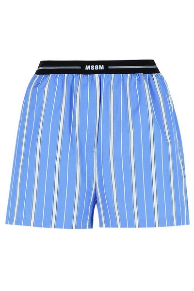 MSGM Striped Shorts