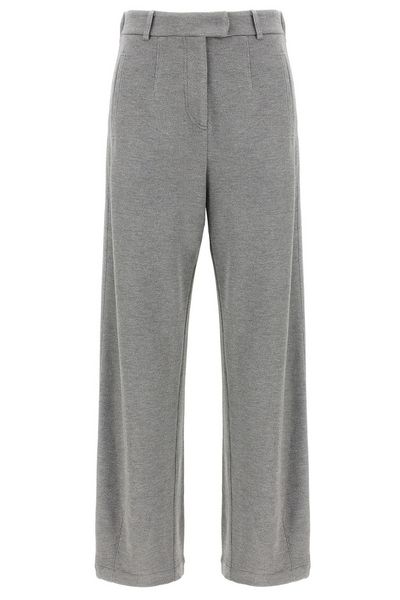 Brunello Cucinelli High-Waisted Straight Leg Trousers
