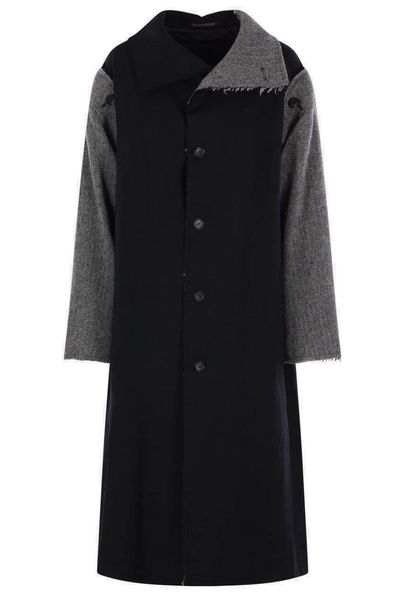 Yohji Yamamoto Single-Breasted Coat