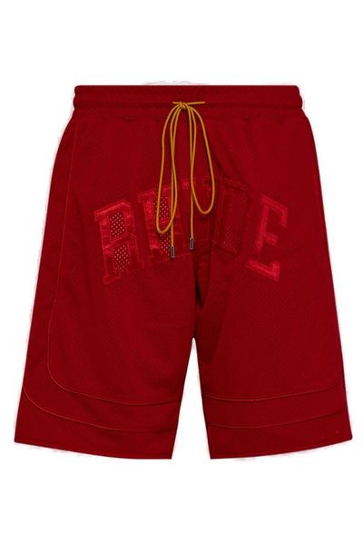 Rhude Logo Detailed Drawstring Shorts