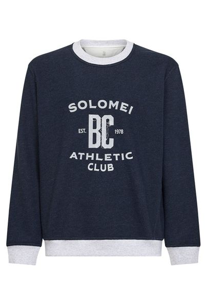 Brunello Cucinelli Graphic Printed Glittered Sweatshirt
