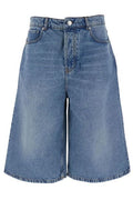 AMI Paris Logo Patch Bermuda Shorts