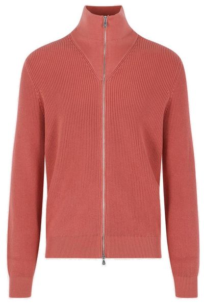 Brunello Cucinelli Half English Rib Cardigan