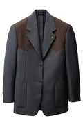 Versace Contrast Yoke Blazer