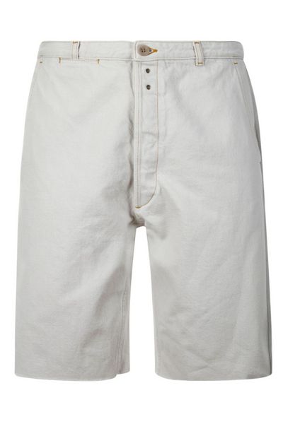 Maison Margiela Frayed Hem Denim Shorts