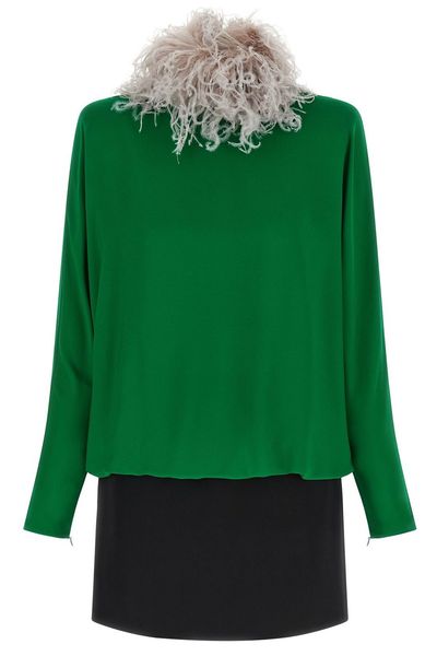 Valentino Short Georgette Dress