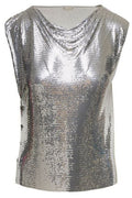 Paco Rabanne Sequin-Embellished Tank Top