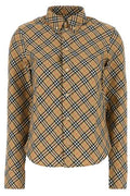 Burberry Check Printed Buttoned Shirt