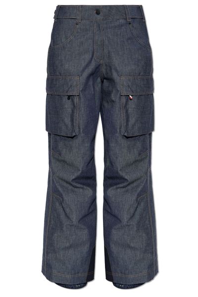 Moncler Grenoble Padded Denim Ski Trousers