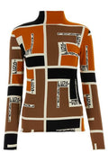 Fendi High-Neck Printed Jumper