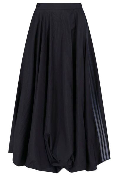 Y-3 Gradient 3 Stripes Balloon Skirt