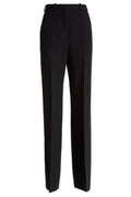 Del Core High-Waist Pleated Flared Trousers