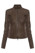 Diesel T-Hundera Fitted Biker Jacket