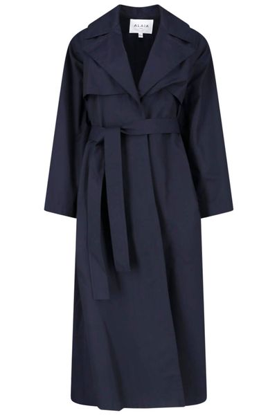 Alaïa Belted Trench Coat