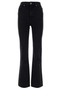 Khaite Danielle High-Waist Straight-Leg Jeans