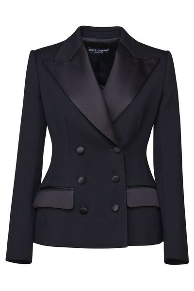 Dolce & Gabbana Double-Breasted Long Sleeved Blazer