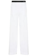 Prada Logo Waistband Pants