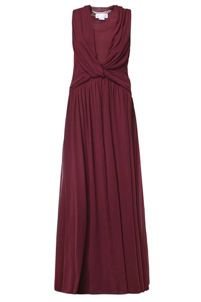 Genny Draped Cape Maxi Dress