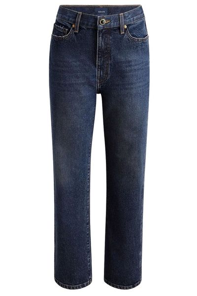 Khaite Abigail Straight-Leg Stretch Jeans