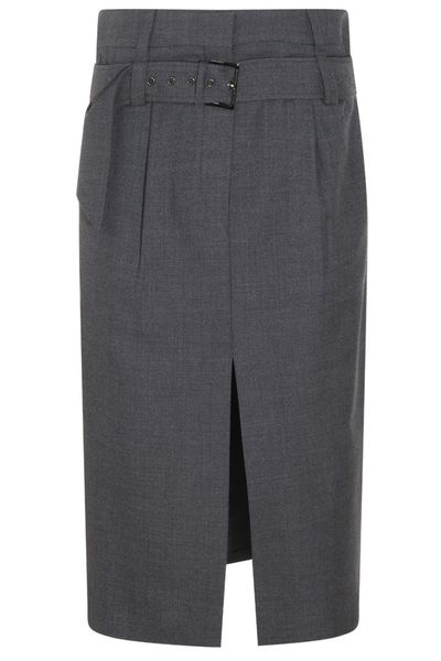 Brunello Cucinelli Belted Skirt