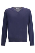 Brunello Cucinelli Brunello Cucinelliv V-Neck Knitted Jumper