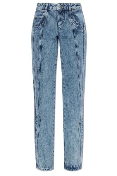 Isabel Marant Étoile Jaylis Straight Leg Jeans