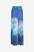 Roberto Cavalli Stretto Di Messina Print Pants