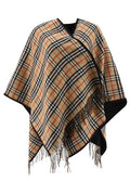 Burberry Fringed-Edge Reversible Cape