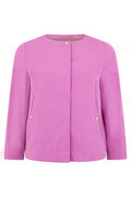Herno Collarless Button Blazer