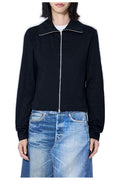 Our Legacy Slim Zip Long Sleeve Jumper