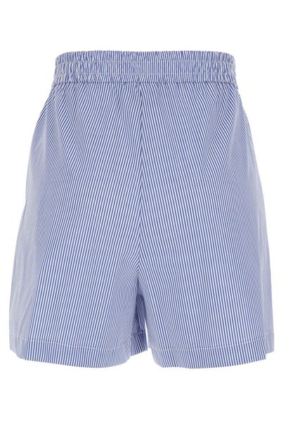 PLAIN Striped Relaxed Shorts