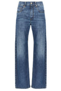 Brunello Cucinelli Logo Patch Boyfriend Jeans