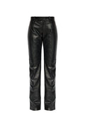 Dsquared2 Straight-Leg Leather Trousers