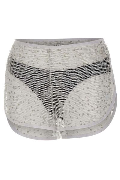 Adidas Sunset Rhythms Sheer Sequined Shorts
