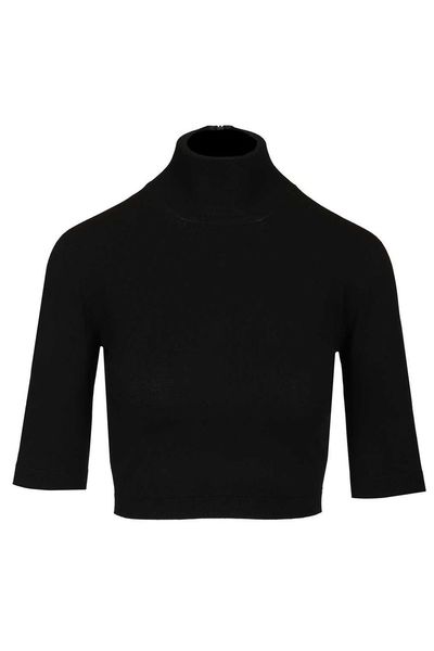 Max Mara Canale High Neck Knitted Jumper
