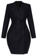 Alaïa Round Double-Breasted Coat