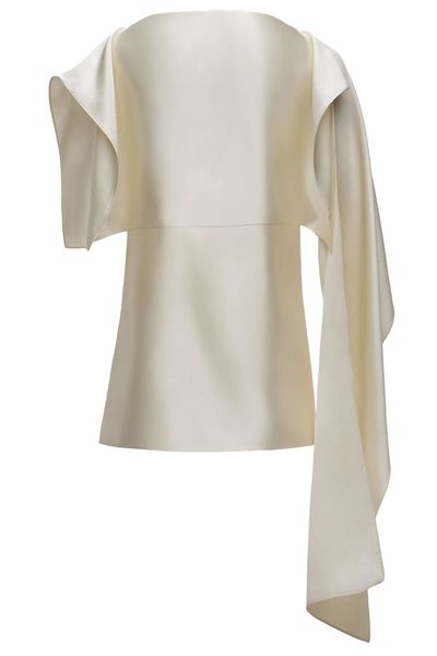 Magda Butrym Asymmetric Draped Top