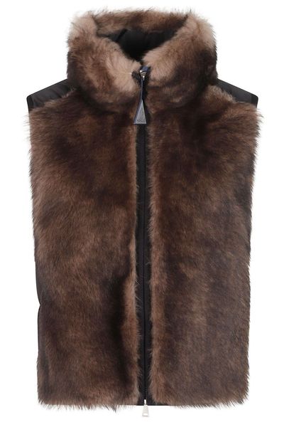 Moncler High Neck Sleeveless Jacket