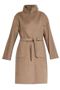 Max Mara Lilia Open-Front Belted Coat