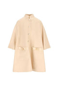 Valentino Bow Detailed Button-Up Coat
